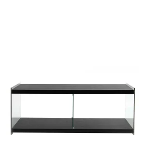 120x45x60 TV Regal In Schwarz Lackiert – Voreno 10