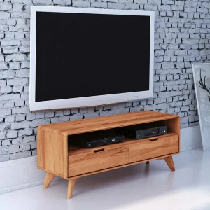 120x48x40 Midcentury TV Board Aus Kernbuche – Junola 7