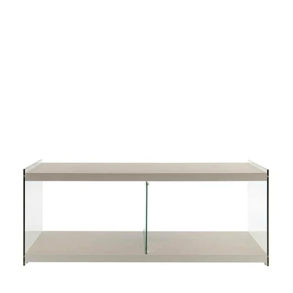 120×60 Cm TV Tisch Mit Glas Wangen – Culagan 3