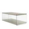 120×60 Cm TV Tisch Mit Glas Wangen – Culagan 22