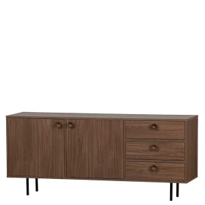 145x64x40 Mid Century Kommode In Walnuss – Essyno 10