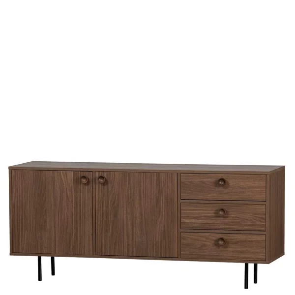 145x64x40 Mid Century Kommode In Walnuss – Essyno 3