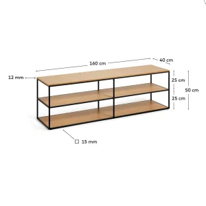 160x50x40 Modernes Regal Für Fernseher – Bosso 15