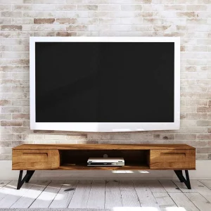 182x42x45 TV Unterschrank Aus Wildeiche – Mandirov 10