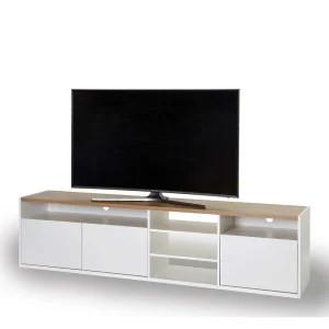 200x51x40 TV Unterschrank Zweifarbig – Saluds 8