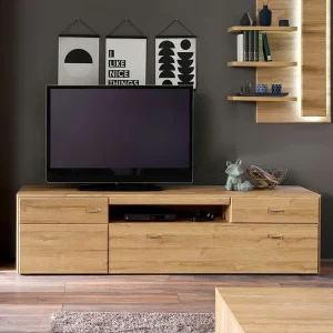 205cm Langes TV Board In Wildeiche – Iniena 12