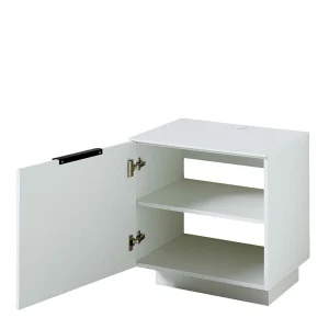 60x62x44 Nachtschrank In Weiß MDF – Gusvia 11