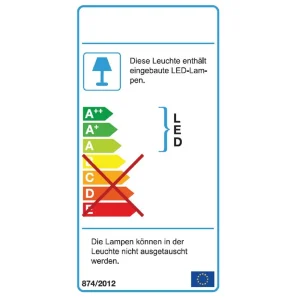 Beleuchtete TV Kommode Mit Klappe & Glas-Böden – Lorena 18