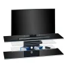 Cooles TV Board Mit Glas Schwarz – Presoma 22