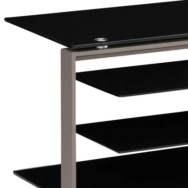 Design Rack Für TV Geräte In Schwarz – Zweet 4