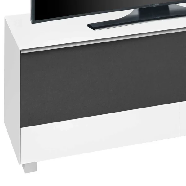 Design TV Board In Weiß & Schwarz – Asmatio 4