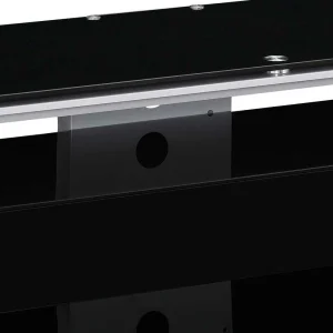 Design TV Rack In Schwarz & Grau – Lana 14