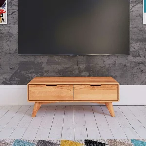 Elegantes TV Lowboard Aus Kernbuche Holz – Junola 9