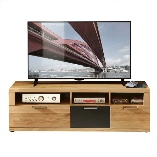 Holz Lowboard Für Fernseher 160 Cm Breit – Jalzico 1