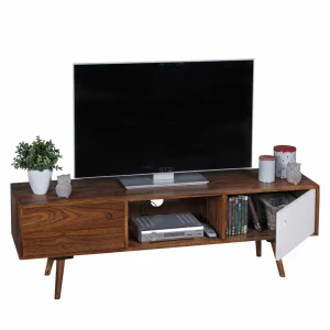 Massivholz TV Schrank Cospic Im Mid Century Stil 10