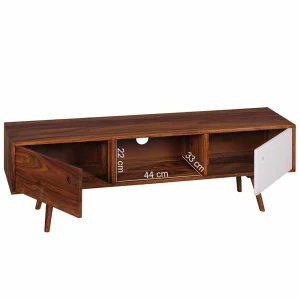 Massivholz TV Schrank Cospic Im Mid Century Stil 12