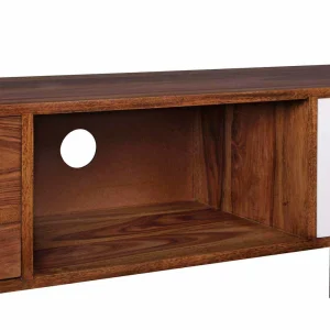 Massivholz TV Schrank Cospic Im Mid Century Stil 16