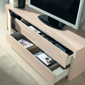 Niedriger TV Schrank Cranessa Mit Zwei Schubladen 15