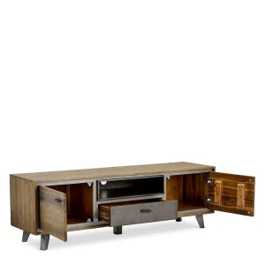 Niedriges TV Sideboard Teilmassiv – Cevesta 12