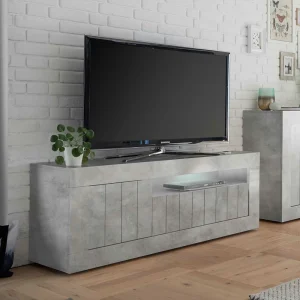 Stylisches TV Element In Dekor Beton – Emalika 12