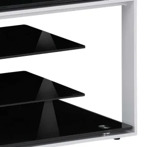 TV Board Aus Sicherheitsglas In Schwarz – Socotta 16