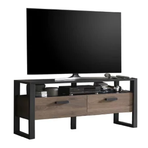 TV Board In Nussbaum Dekor & Schwarz – Dudleys 12