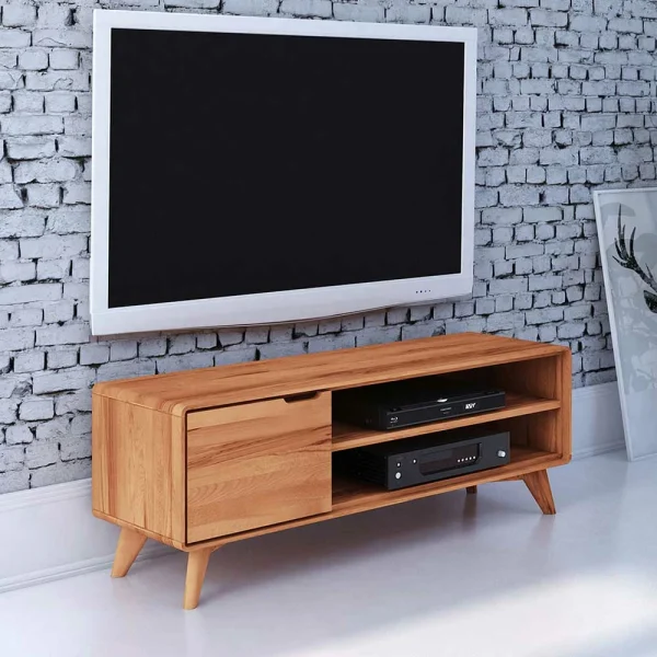 TV Kommode Aus Holz Massiv Kernbuche – Junola 3