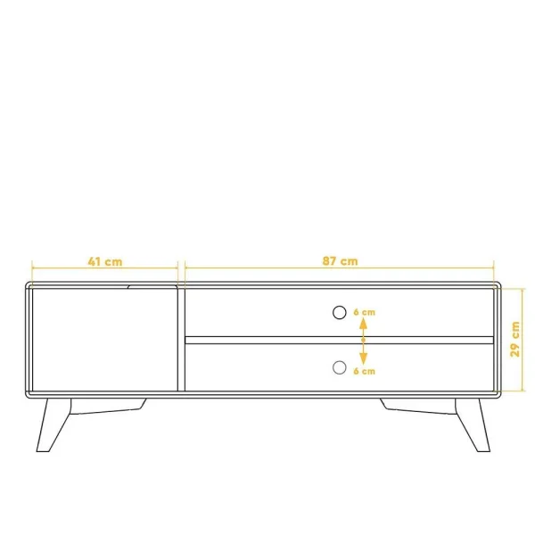 TV Kommode Aus Holz Massiv Kernbuche – Junola 4