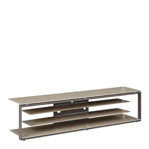 TV Rack Aus Glas & Stahl – Bessas 10