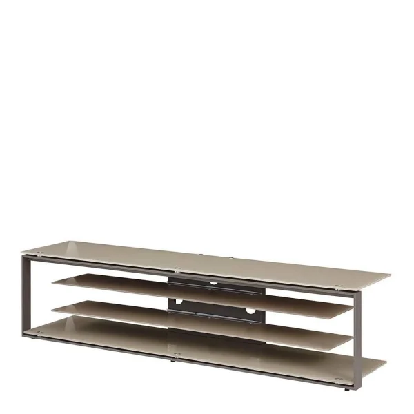 TV Rack Aus Glas & Stahl – Bessas 1