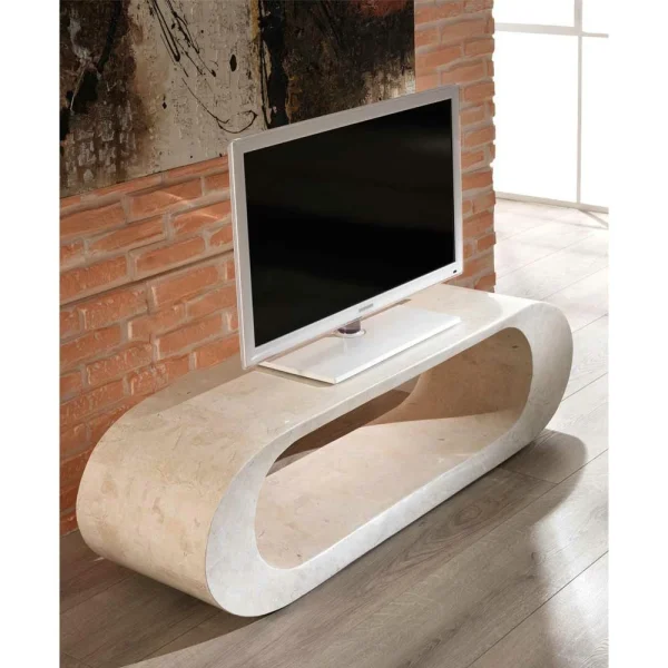 TV Tisch Filicudia In Creme Weiß 6