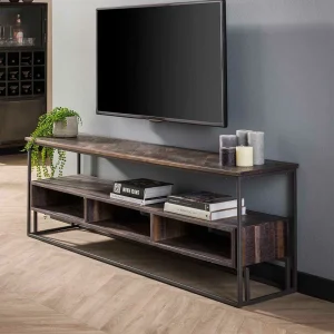 TV Tisch Regal Aus Teak Massivholz – Dionassa 10