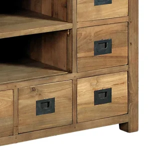 TV Unterschrank Pilica Aus Teak Massiv 16